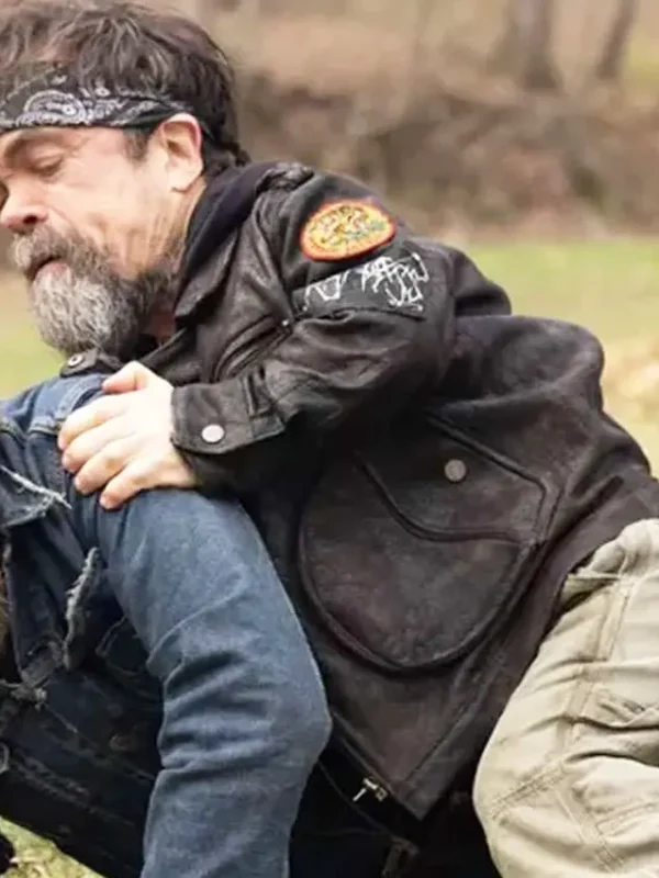 Peter Dinklage The Lowdown S01 Black Leather Jacket