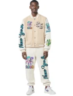 Peter Stegaro Mascot Wool varsity Jacket