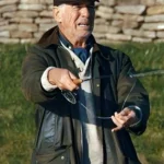 Pierce Brosnan MobLand Leather Jacket