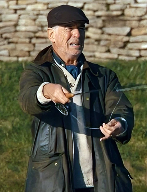Pierce Brosnan MobLand Leather Jacket Pierce Brosnan MobLand Leather Jacket