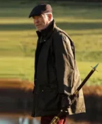 Pierce Brosnan MobLand S01 Brown Cotton Jacket