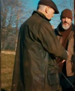 Pierce Brosnan MobLand S01 Brown Cotton Jacket