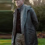 Pierce Brosnan MobLand S01 Hooded Coat