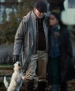 Pierce Brosnan MobLand S01 Hooded Coat
