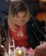 RHOBH Amanda Frances Black Leather Jacket