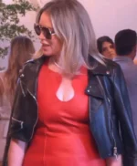 RHOBH Amanda Frances Black Leather Jacket