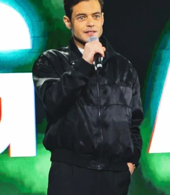 Rami Malek The Amateur Black Jacket