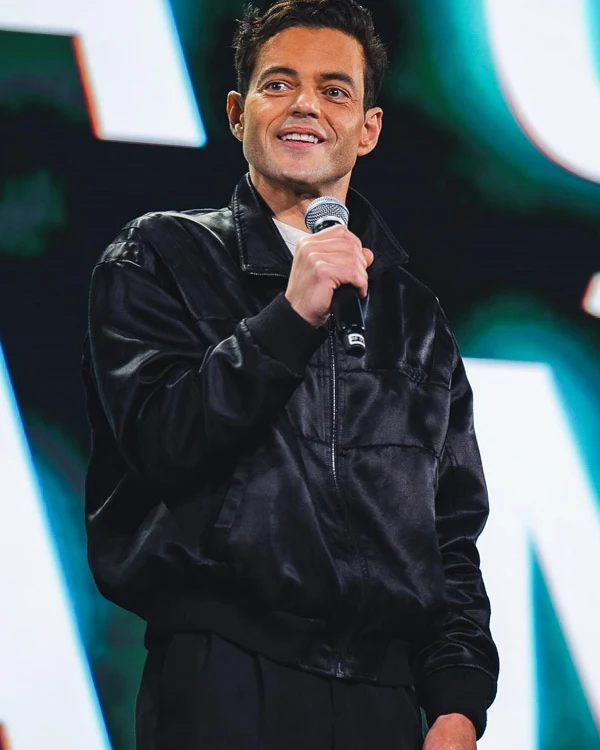 Rami Malek The Amateur Black Jacket Rami Malek The Amateur Black Jacket