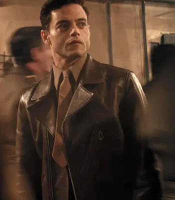 Rami Malek The Amateur Brown Jacket