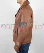 Rami Malek The Amateur Brown Jacket
