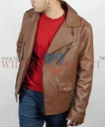 Rami Malek The Amateur Brown Jacket