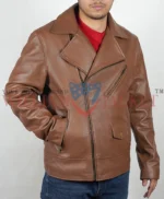 Rami Malek The Amateur Brown Jacket
