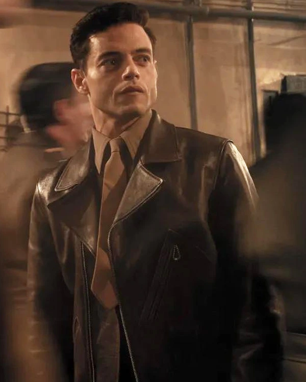 Rami Malek The Amateur Brown Jacket Rami Malek The Amateur Brown Jacket
