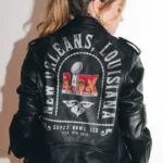 Rebecca Minkoff X Erin Andrews Super Bowl LIX Biker Jacket