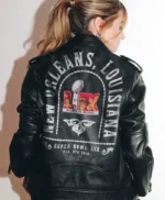 Rebecca Minkoff X Erin Andrews Super Bowl LIX Biker Jacket