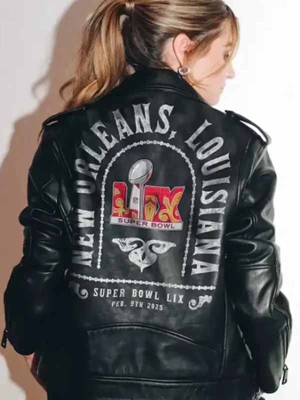 Rebecca Minkoff X Erin Andrews Super Bowl LIX Biker Jacket