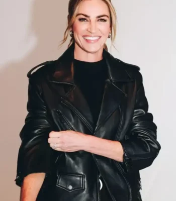 Rebecca Minkoff X Erin Andrews Super Bowl LIX Biker Jacket