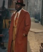 Robbie Robertson Spider Noir S01 Brown Wool Coat