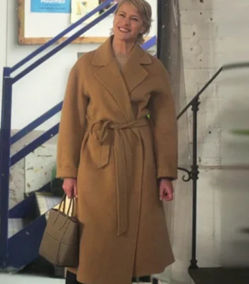 Robin Wright The Girlfriend S01 Brown Coat