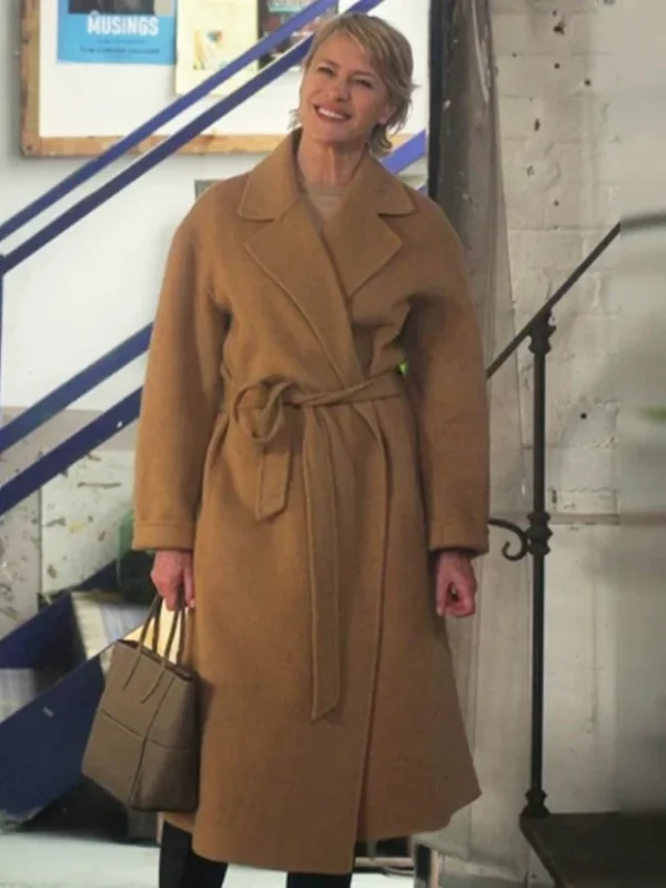 Robin Wright The Girlfriend S01 Brown Coat