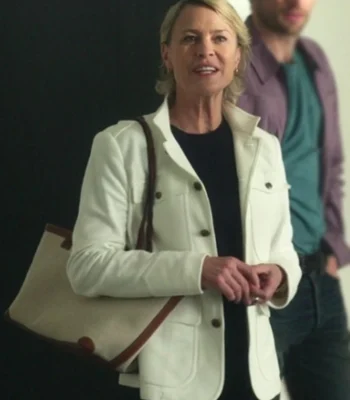 Robin Wright The Girlfriend S01 White Jacket