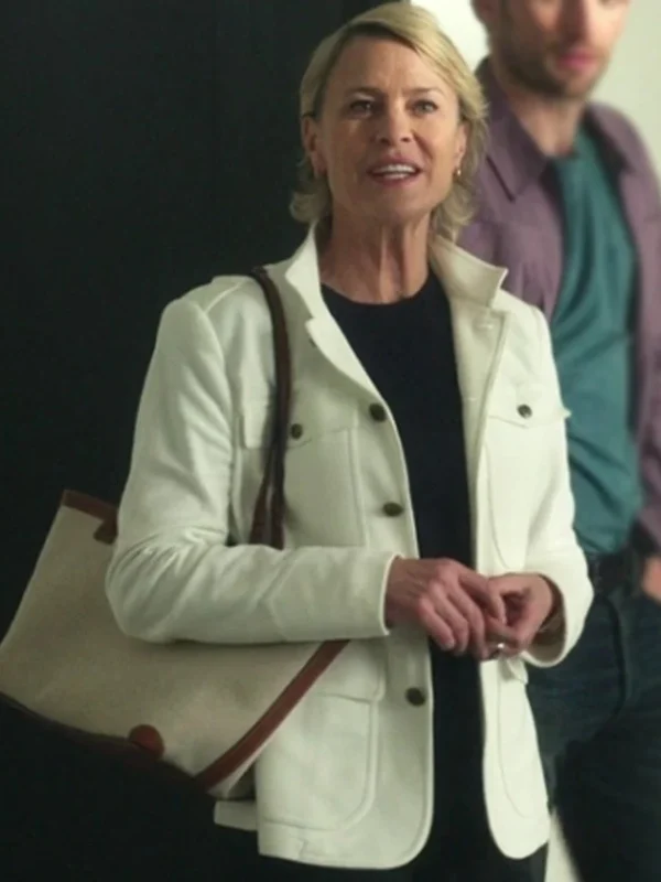 Robin Wright The Girlfriend S01 White Jacket