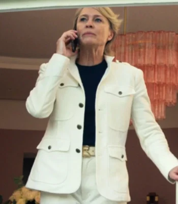 Robin Wright The Girlfriend S01 White Jacket