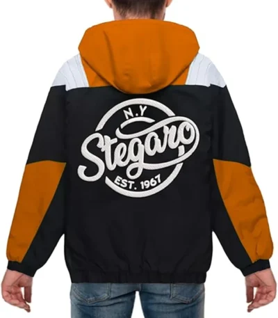 Ronin Black Orange Anorak Stegaro Jacket