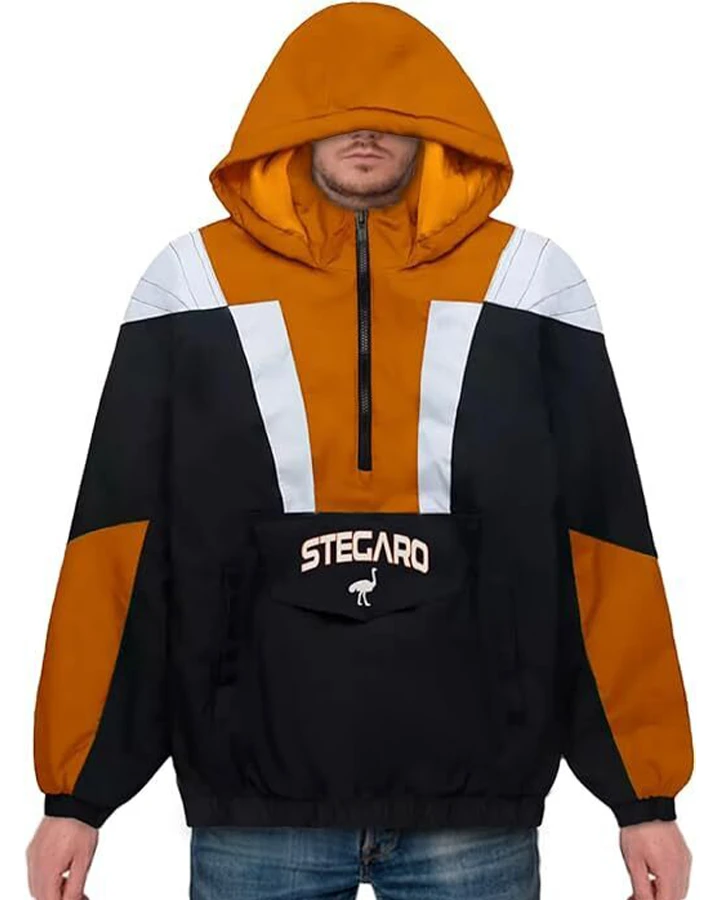 Ronin Black Orange Anorak Stegaro Jacket Ronin Black Orange Anorak Stegaro Jacket