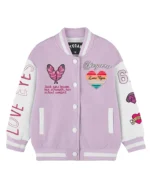 Rosie Love Eyes Stegaro Varsity Jacket