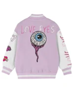 Rosie Love Eyes Stegaro Varsity Jacket