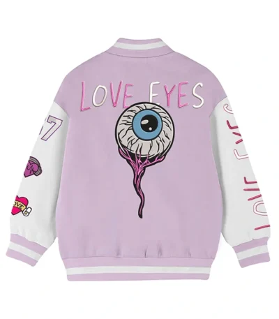 Rosie Love Eyes Stegaro Varsity Jacket