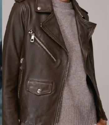 Ruibo Qian Daredevil Born Again Brown Leather Jacket