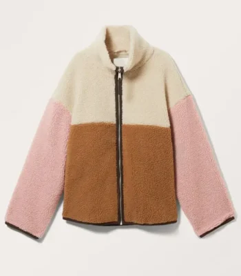 Run Away Anya Greene Sherpa Jacket