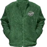 Rylee Fur Stegaro Green Jacket