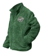 Rylee Fur Stegaro Green Jacket