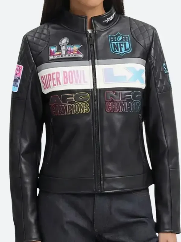 SF Super Bowl LX Moto Jacket