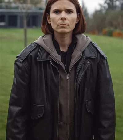 Sam Walker The Astronaut Black Leather Jacket