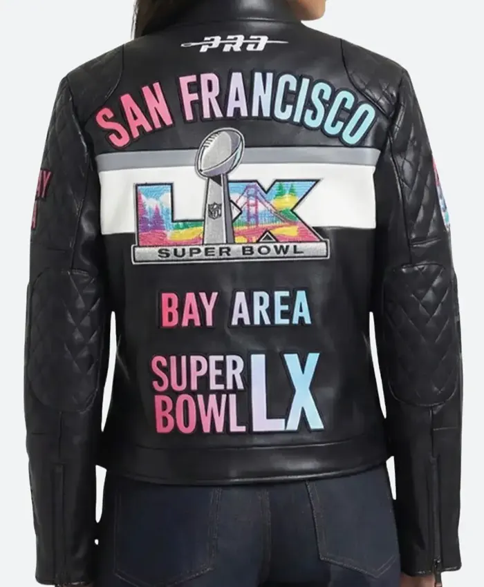 SF Super Bowl LX Moto Jacket SF Super Bowl LX Moto Jacket