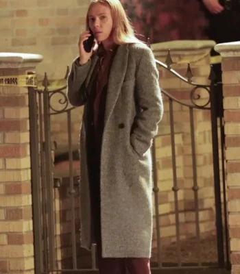 Scarlett Johansson The Exorcist Grey Coat