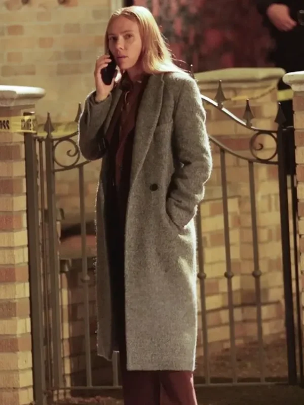 Scarlett Johansson The Exorcist Grey Coat