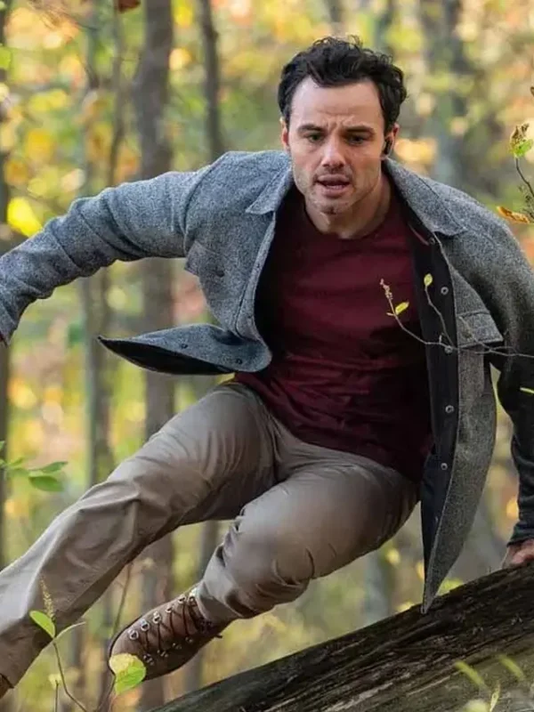 The Hunting Party S02 Shane Florence Grey Jacket
