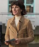 Shenae Grimes-Beech Love Of The Irish Beige Jacket