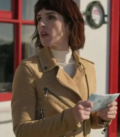 Shenae Grimes-Beech Love Of The Irish Beige Jacket