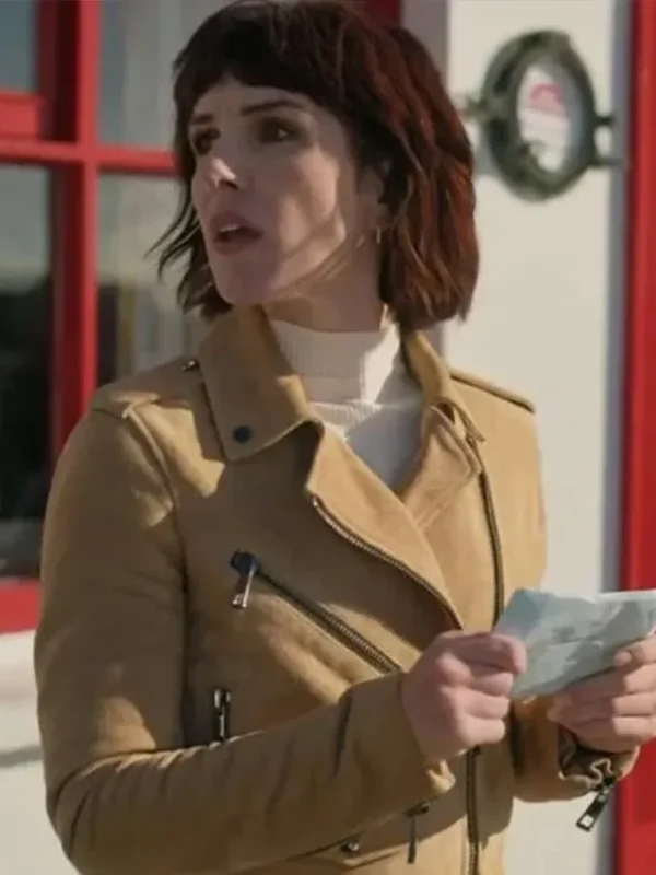Shenae Grimes-Beech Love Of The Irish Beige Jacket