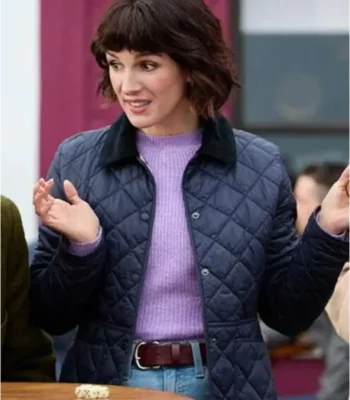 Shenae Grimes-Beech Love Of The Irish Quilted Jacket