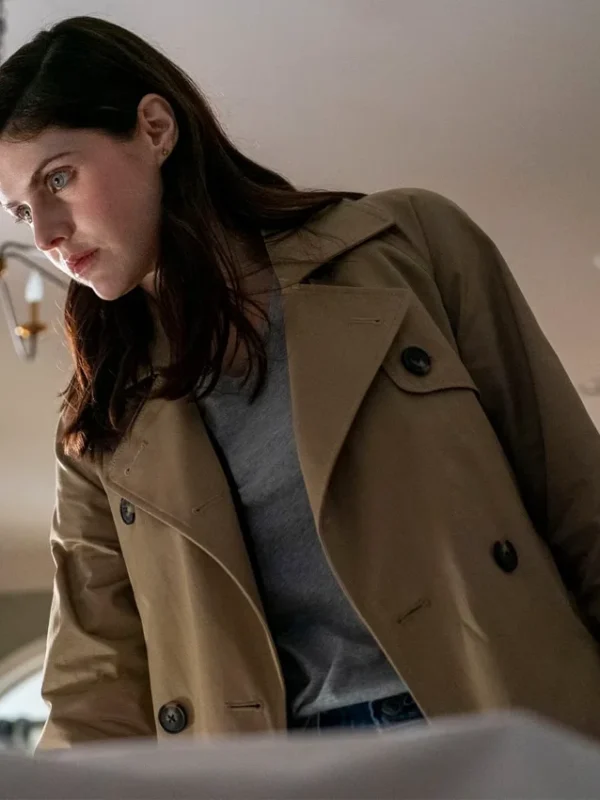 Alexandra Daddario Mayfair Witches S02 Brown Coat