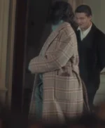 Annie Murphy Nine Perfect Strangers S02 Plaid Coat