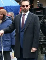 Charlie Cox Daredevil Born Again Black Coat