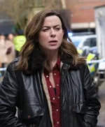 Eve Myles The Crow Girl Black Leather Jacket